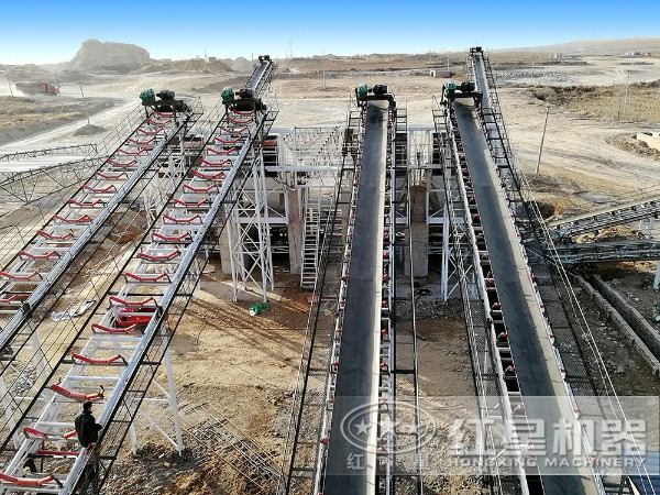 鵝卵石制砂/沙生產(chǎn)線現(xiàn)場2 鵝卵石制砂/沙生產(chǎn)線現(xiàn)場2