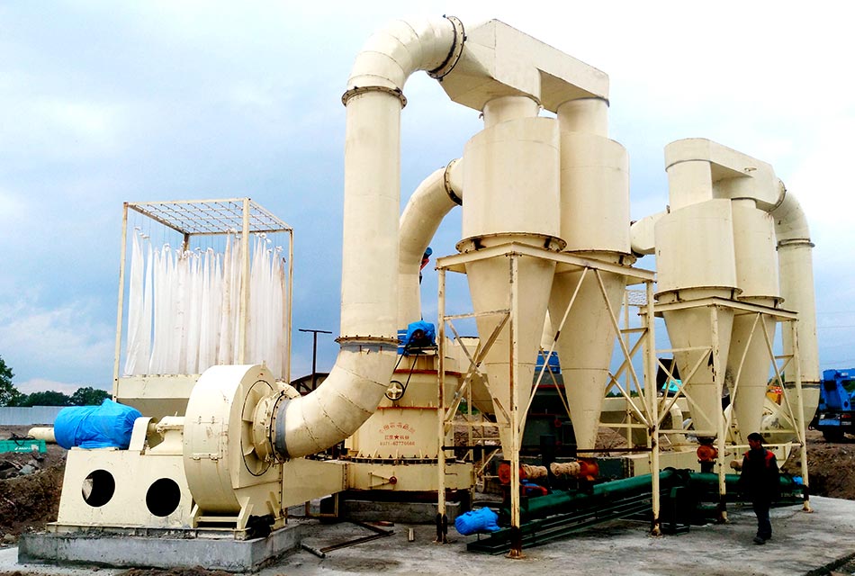 江西500t/h滑石磨粉生產線加工項目