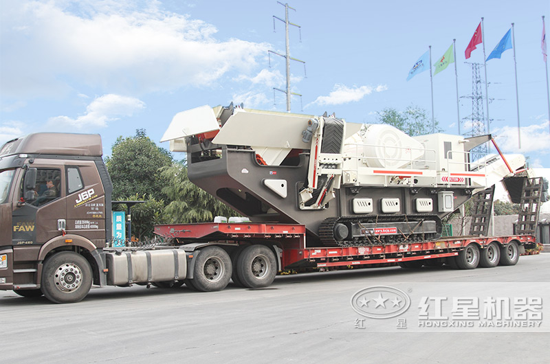 履帶移動破碎機設備發往浙江 履帶移動破碎機設備發往浙江