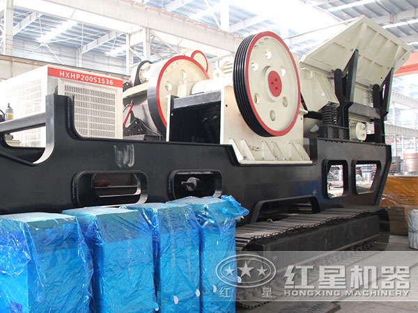 可流動車載碎石機:履帶式 可流動車載碎石機:履帶式