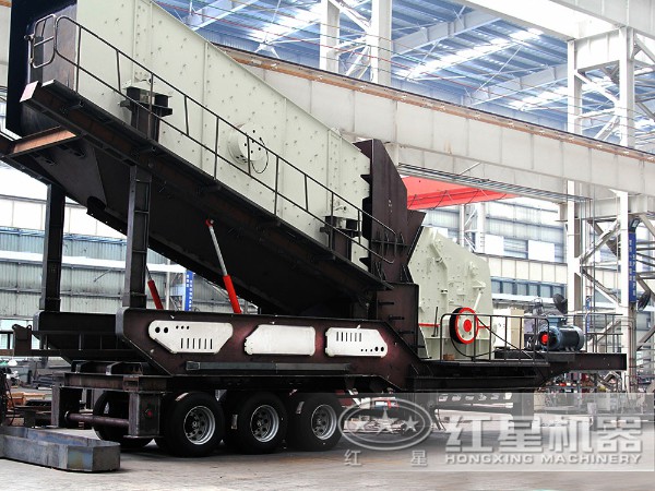 風化巖移動制砂設備:配反擊式破碎機 風化巖移動制砂設備:配反擊式破碎機