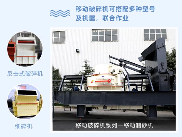 時產(chǎn)200噸移動帶輪胎石灰石破碎機(jī):搭載制砂機(jī) 時產(chǎn)200噸移動帶輪胎石灰石破碎機(jī):搭載制砂機(jī)