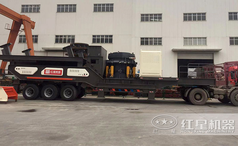 二級碎煤，移動圓錐破，層壓破碎，效能高高產