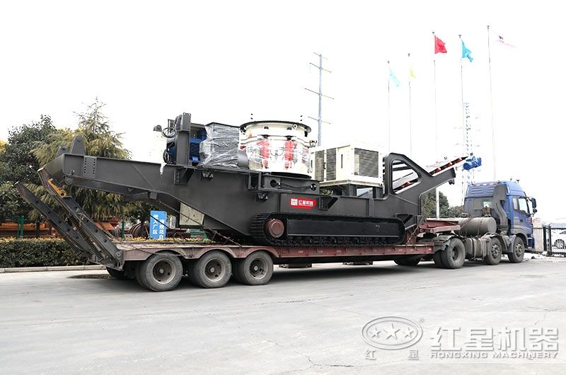 建筑垃圾履帶移動破碎站 建筑垃圾履帶移動破碎站