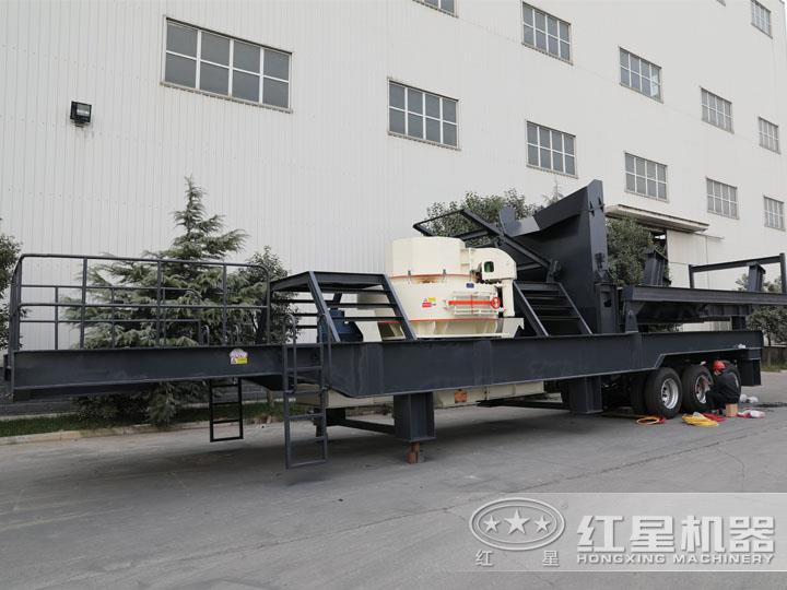 VSI沖擊式小型制砂碎石機(jī)，產(chǎn)量高，稀油自潤滑