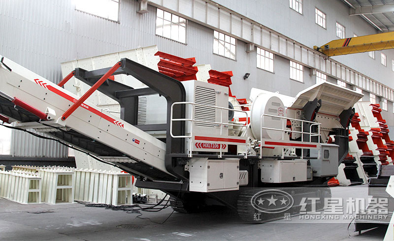 鄂破履帶移動(dòng)破碎站給料+粗碎+傳輸,遙控操作更智能 style=width:720px;