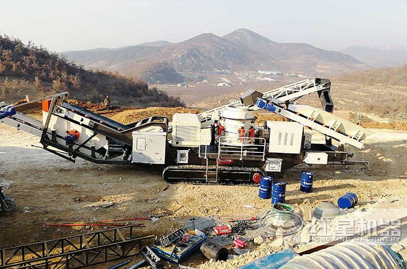 環保移動機制砂生產線現場,可靈活移動,轉場方便