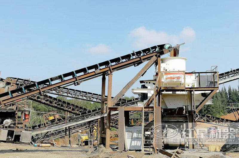 HVI沖擊式制砂機(jī)客戶(hù)生產(chǎn)現(xiàn)場(chǎng) HVI沖擊式制砂機(jī)客戶(hù)生產(chǎn)現(xiàn)場(chǎng)