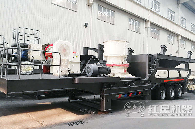 圓錐破車(chē)載制砂機(jī),產(chǎn)量高針片狀少 圓錐破車(chē)載制砂機(jī),產(chǎn)量高針片狀少