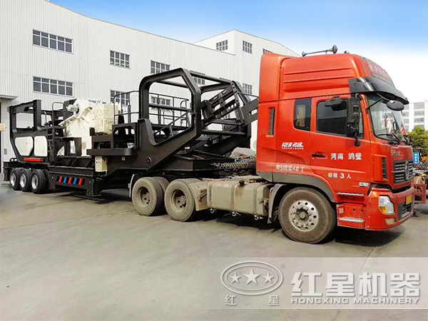 移動碎石機(jī)發(fā)貨圖 移動碎石機(jī)發(fā)貨圖