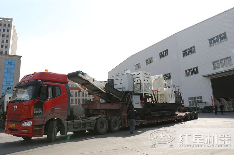 小型流動打沙機一體機直接發貨客戶現場 小型流動打沙機一體機直接發貨客戶現場