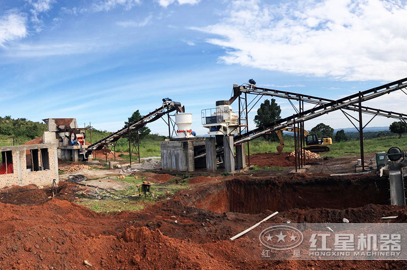 石子破碎生產現場實拍圖 石子破碎生產現場實拍圖