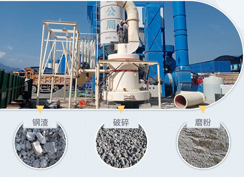 鋼渣微粉生產現場 鋼渣微粉生產現場