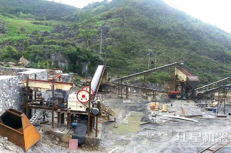 安徽客戶石料生產線 安徽客戶石料生產線