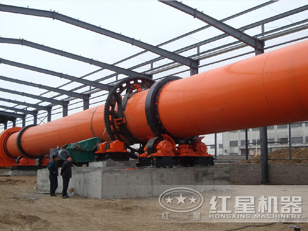 回轉窯工作現場 回轉窯工作現場