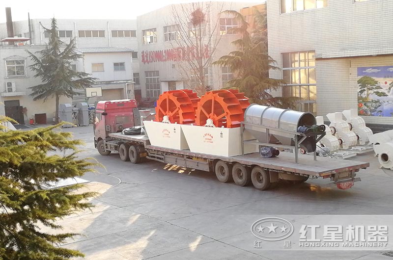 輪斗式洗砂機現貨供應 輪斗式洗砂機現貨供應