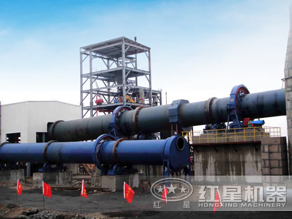 河南銅礦回轉窯工作現場 河南銅礦回轉窯工作現場