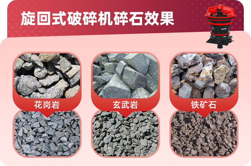 HCG系列旋回破碎機(jī)應(yīng)用 HCG系列旋回破碎機(jī)應(yīng)用