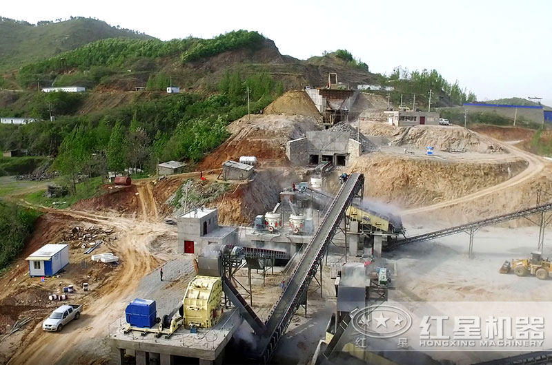 固定式建筑垃圾處理生產(chǎn)線現(xiàn)場 固定式建筑垃圾處理生產(chǎn)線現(xiàn)場