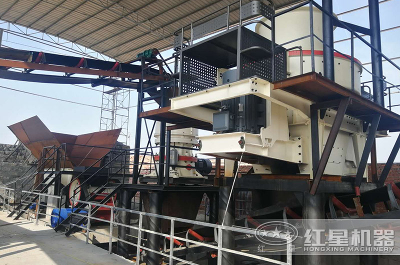 時產(chǎn)500噸花崗巖巖石破碎生產(chǎn)線 時產(chǎn)500噸花崗巖巖石破碎生產(chǎn)線