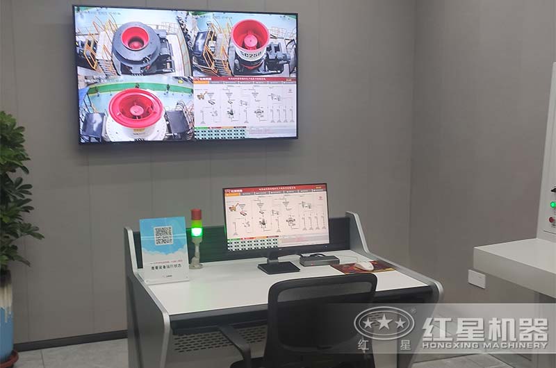 破碎制砂系統入料監控顯示 破碎制砂系統入料監控顯示