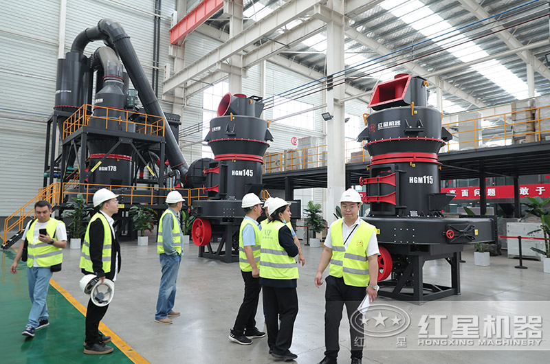 客戶來(lái)廠考察雷蒙磨粉機(jī)設(shè)備 客戶來(lái)廠考察雷蒙磨粉機(jī)設(shè)備